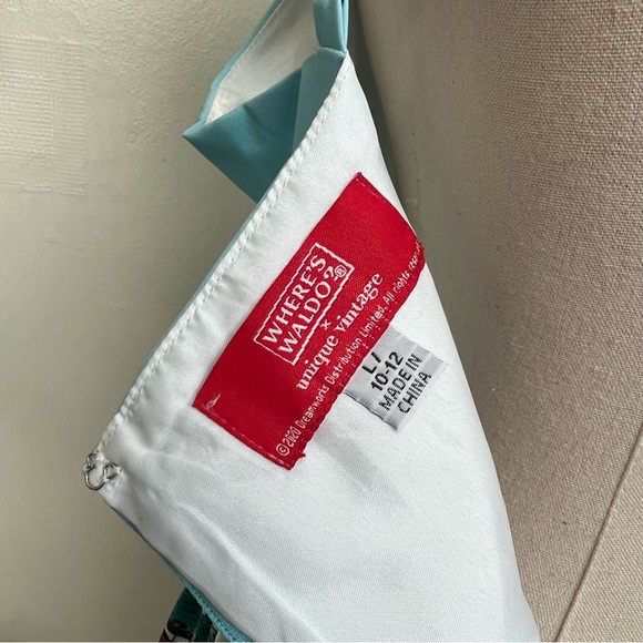 Modcloth Unique Vintage Where's Waldo Fairground Summer Darcy Swing Dress Large - Picture 12 of 13